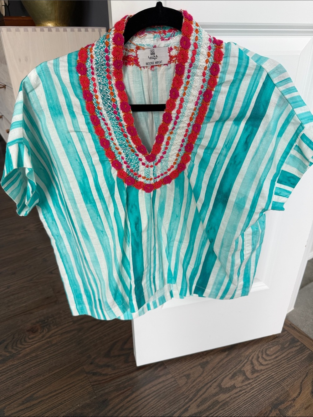 Kimono Top Collaboration with Luna Antigua Cropped from Brooke Wright Designs